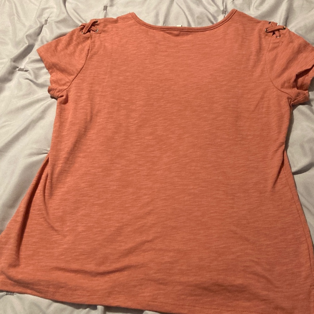Cato Rustic Pink 'Howdy' Graphic Tee - Picture 5 of 10